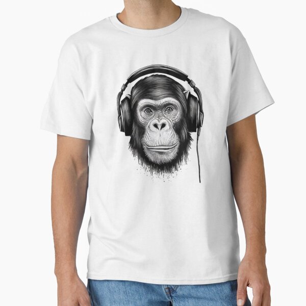 Item preview, Ape Listening To Music  designed and sold by PolygonPinnacle.