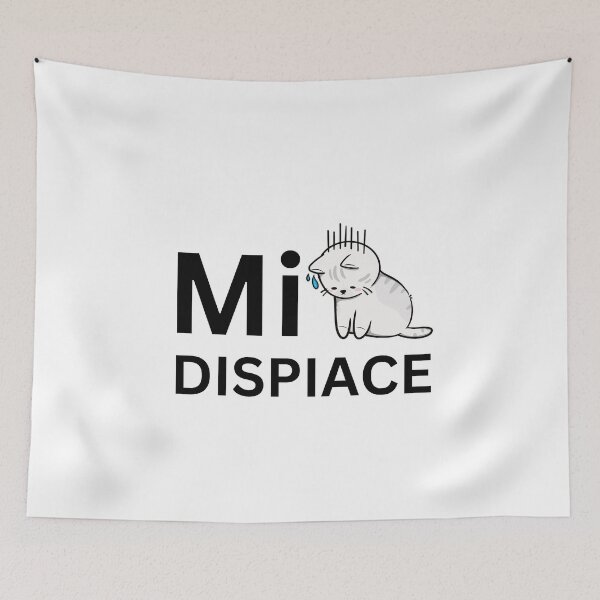 Item preview, Mi Dispiace #5 | I am Sorry in Italian |  designed and sold by Artistic Designs ⭐⭐⭐⭐⭐.