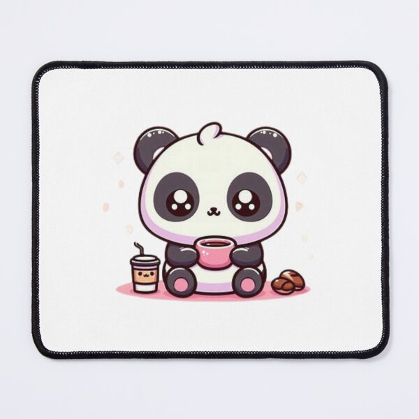 Item preview, panda with coffee designed and sold by Eternalski.