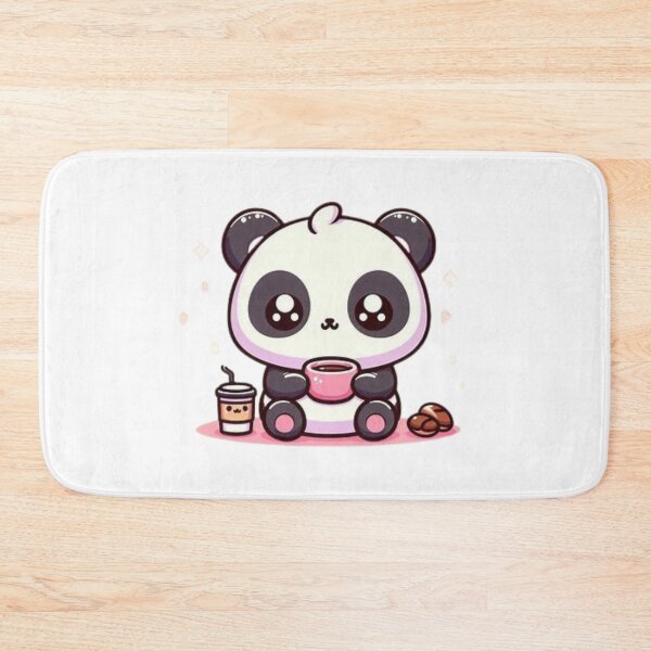 Item preview, panda with coffee designed and sold by Eternalski.
