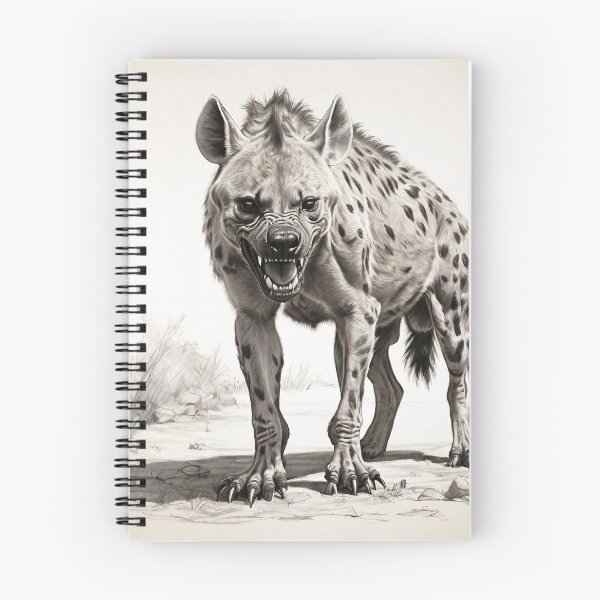 Item preview, Pencil drawn Hyena designed and sold by Pencil-Art.