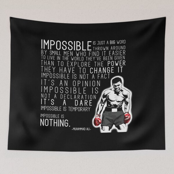 Item preview, 1036 Impossible Is Nothing - Ali	 designed and sold by uweosddm60.