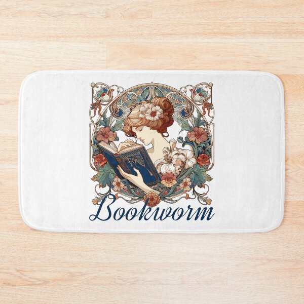 Item preview, Bookworm Woman Reading Browsing Gift designed and sold by Pineapple-Tree.
