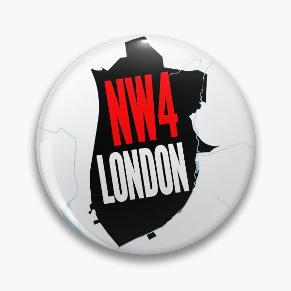 Artikelvorschau, NW4 Postleitzahl London entworfen und verkauft von streetlist.