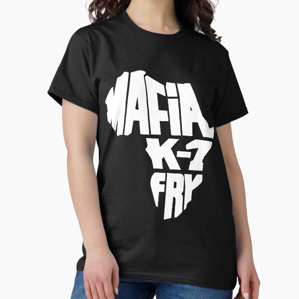 Aperçu de l'œuvre MK1F - Mafia K'1 Fry T-Shirt DJ Mehdi créée et vendue par teespopdotcom.