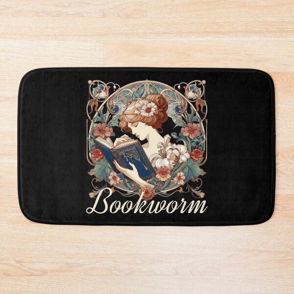Item preview, Bookworm Woman Reading Browsing Gift designed and sold by Pineapple-Tree.