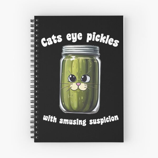 Item preview, Cats eye pickles with amusing suspicion. designed and sold by Pet Path.