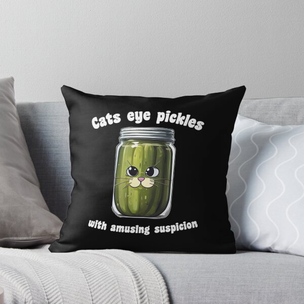 Item preview, Cats eye pickles with amusing suspicion. designed and sold by Pet Path.