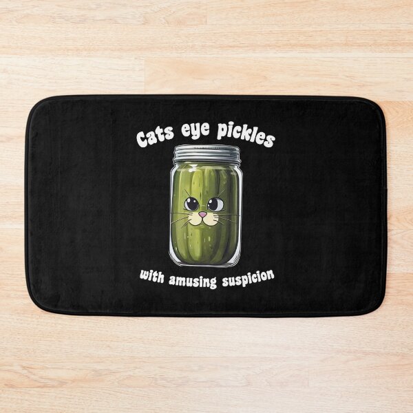 Item preview, Cats eye pickles with amusing suspicion. designed and sold by Pet Path.
