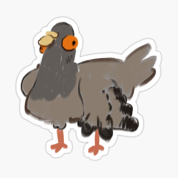 Item preview, Broken Pigeon designed and sold by nervousbirdart.