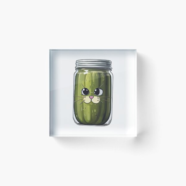 Item preview, Cats eye pickles with amusing suspicion. designed and sold by Pet Path.