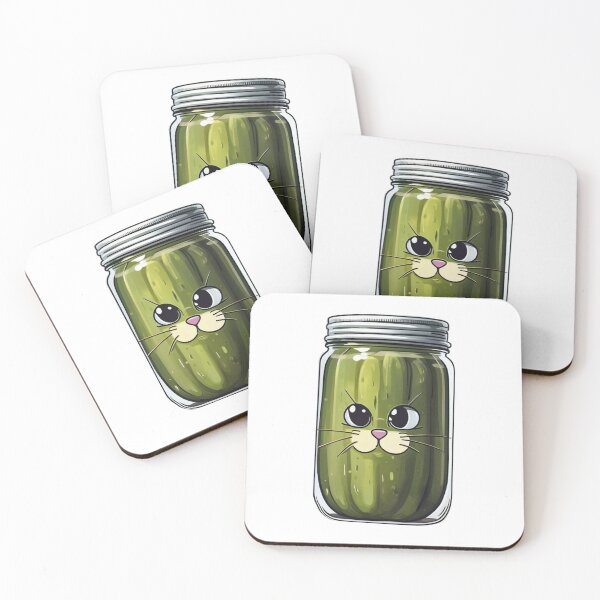Item preview, Cats eye pickles with amusing suspicion. designed and sold by Pet Path.