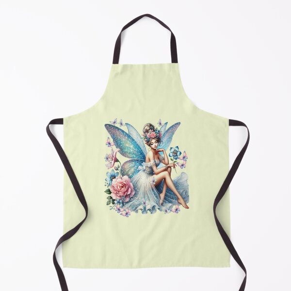 Item preview, Queen of the fairies sitting among the flowers and butterflies designed and sold by LoneAngel.
