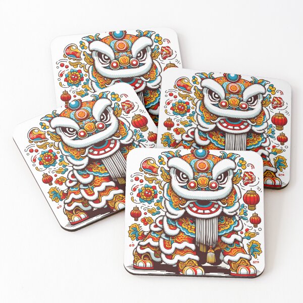 Item preview, Lion dance designed and sold by aliraweb.