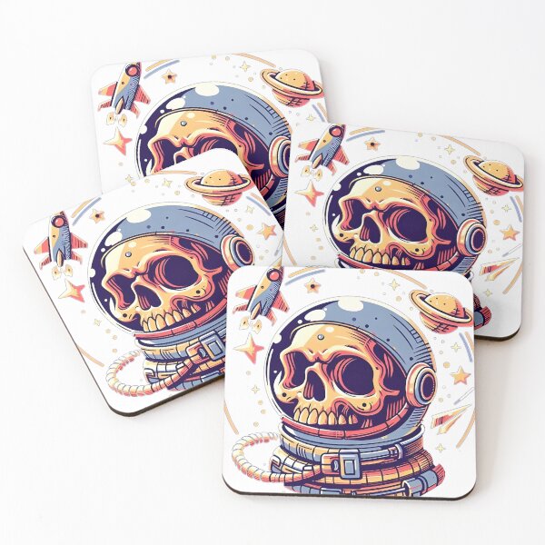 Item preview, Galactic space skull designed and sold by StickyGuys.