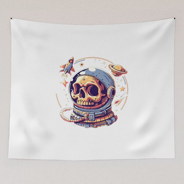 Item preview, Galactic space skull designed and sold by StickyGuys.