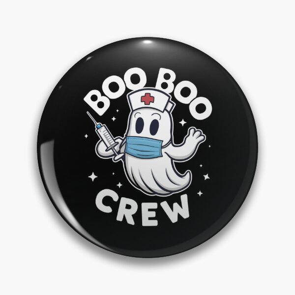 Item preview, Boo Boo Crew Ghost Nurse Halloween Medical Humor designed and sold by Hananiah Merch.
