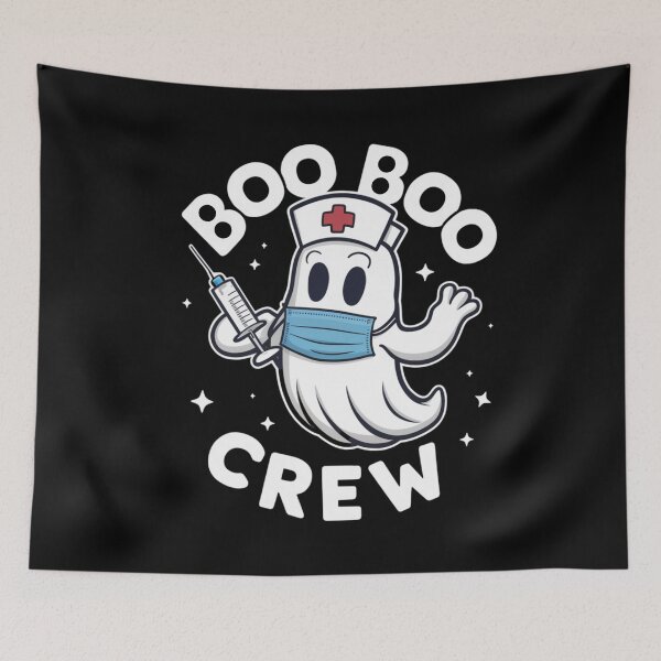 Item preview, Boo Boo Crew Ghost Nurse Halloween Medical Humor designed and sold by Hananiah Merch.