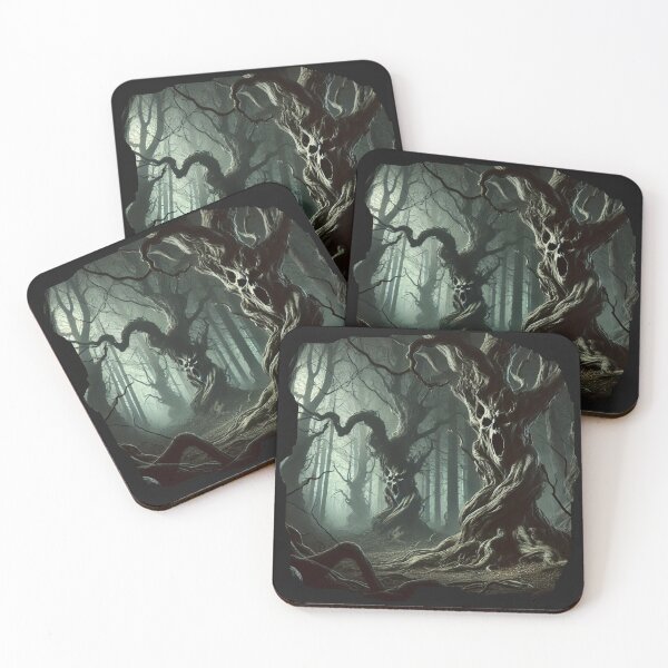 Item preview, Eco-Horror Twisted Trees Haunted Forest Design designed and sold by smc1059.