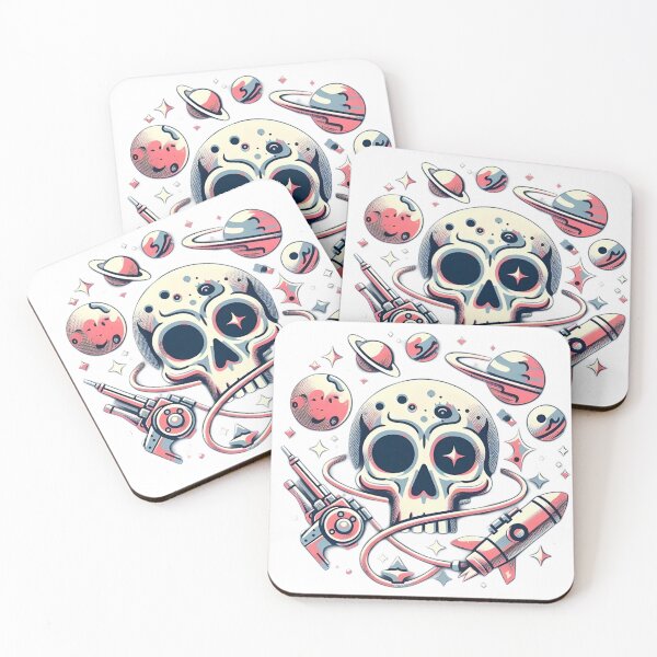 Item preview, Space War Skull designed and sold by StickyGuys.