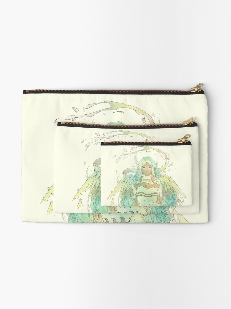 Alternate view of Aquarius, The Independent Zipper Pouch