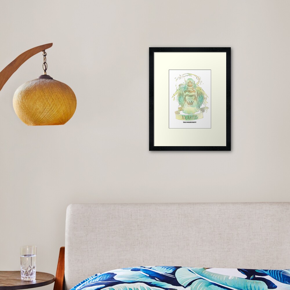 Aquarius, The Independent Framed Art Print