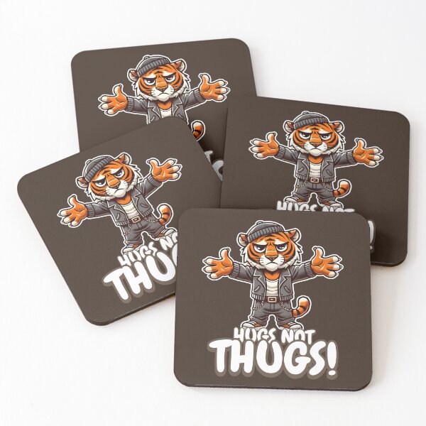 Item preview, Hugs Not Thugs! designed and sold by celcino-studio.