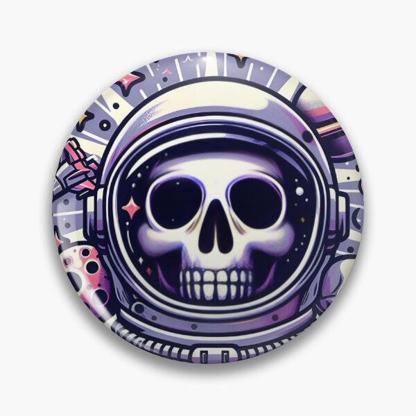 Item preview, Galactic Astronaut Skull Star  designed and sold by StickyGuys.