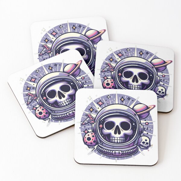 Item preview, Galactic Astronaut Skull Star  designed and sold by StickyGuys.