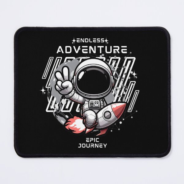 Item preview, Endless Adventure - Epic Journey With cute Astronaut who come in Peace designed and sold by The magic  Yellow bus.