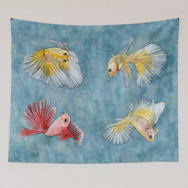 Item preview, Betta fish designed and sold by savousepate.