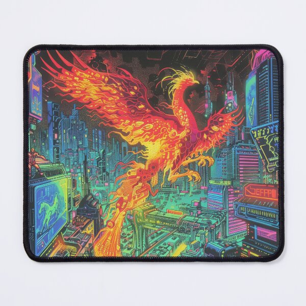Item preview, Colorful Phoenix designed and sold by FrostyForge.