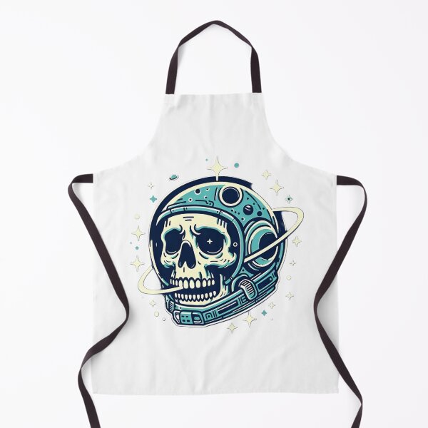 Item preview, Steve Astronaut Skull in the Stars designed and sold by StickyGuys.