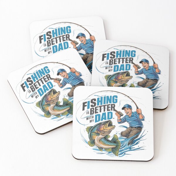 Item preview, fishing is better with my dad designed and sold by DesignNadine.