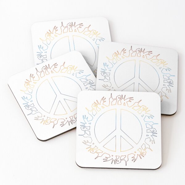 Item preview, Peace Sign World Lovers Flower Hippie Artistic Groovy Soul designed and sold by farhanhafeez.