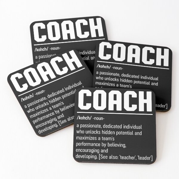 Artikelvorschau, Coach Definition Coach Explained Coach Meaning Best Coach Ever entworfen und verkauft von farhanhafeez.