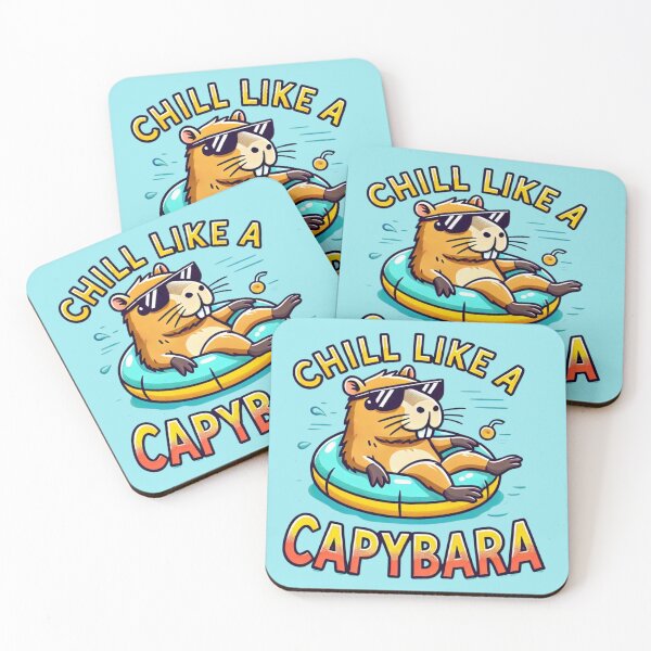 Item preview, Funny capybara with phrase  designed and sold by AnyMar2023.