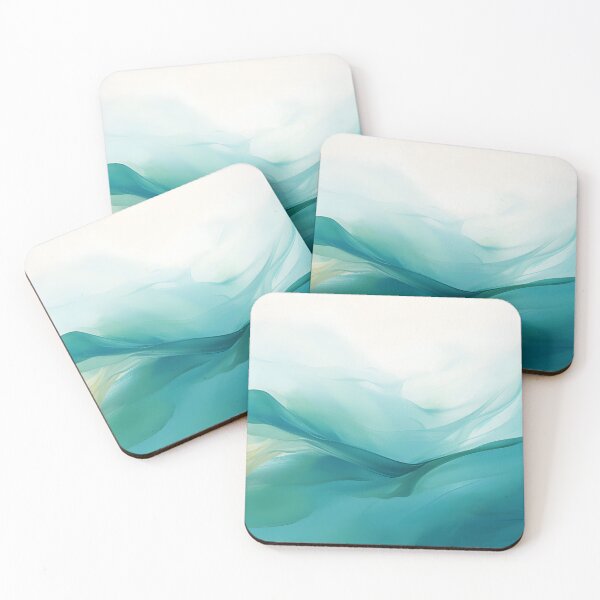 Item preview, Teal and Mint - Abstract Color designed and sold by KootenayDesigns.