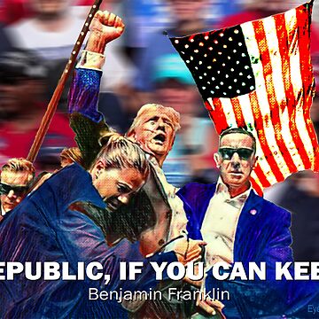 Artwork thumbnail, A Republic, If You Can Keep It by EyeMagined