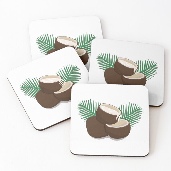 Item preview, Three coconuts and two leaves designed and sold by OM-lova.