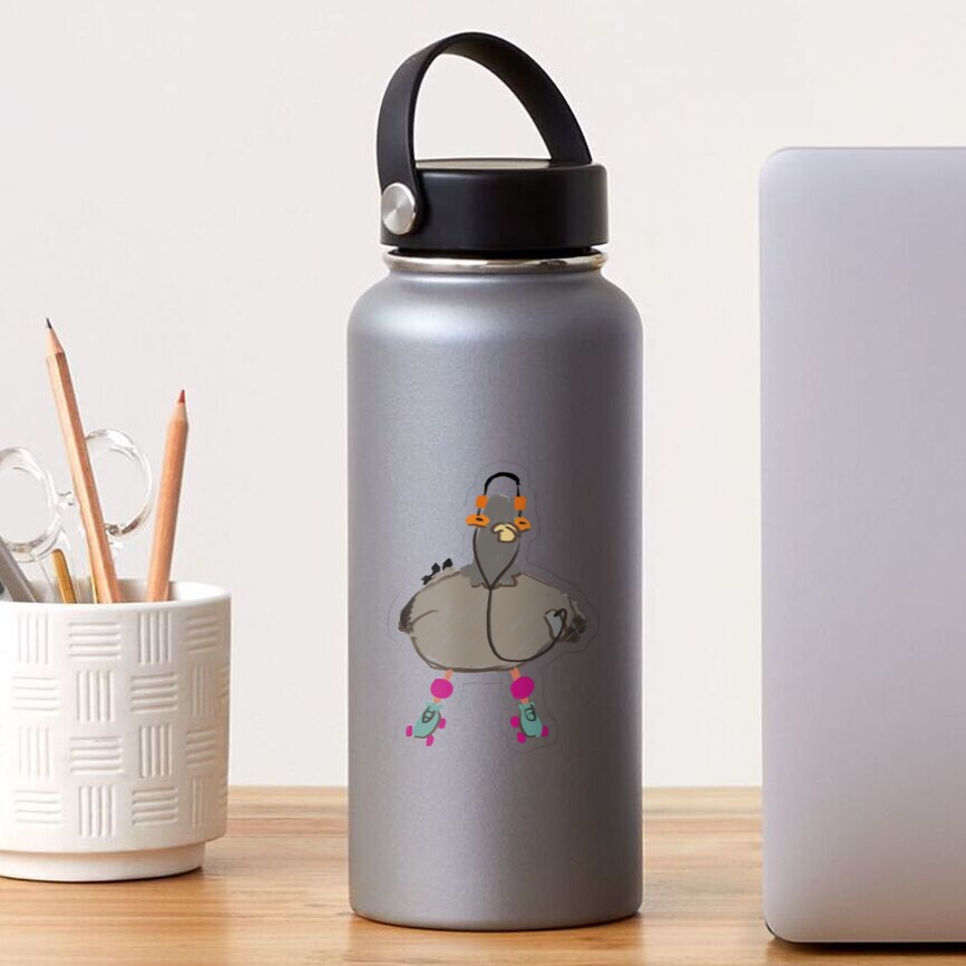 Item preview, Transparent Sticker designed and sold by nervousbirdart.