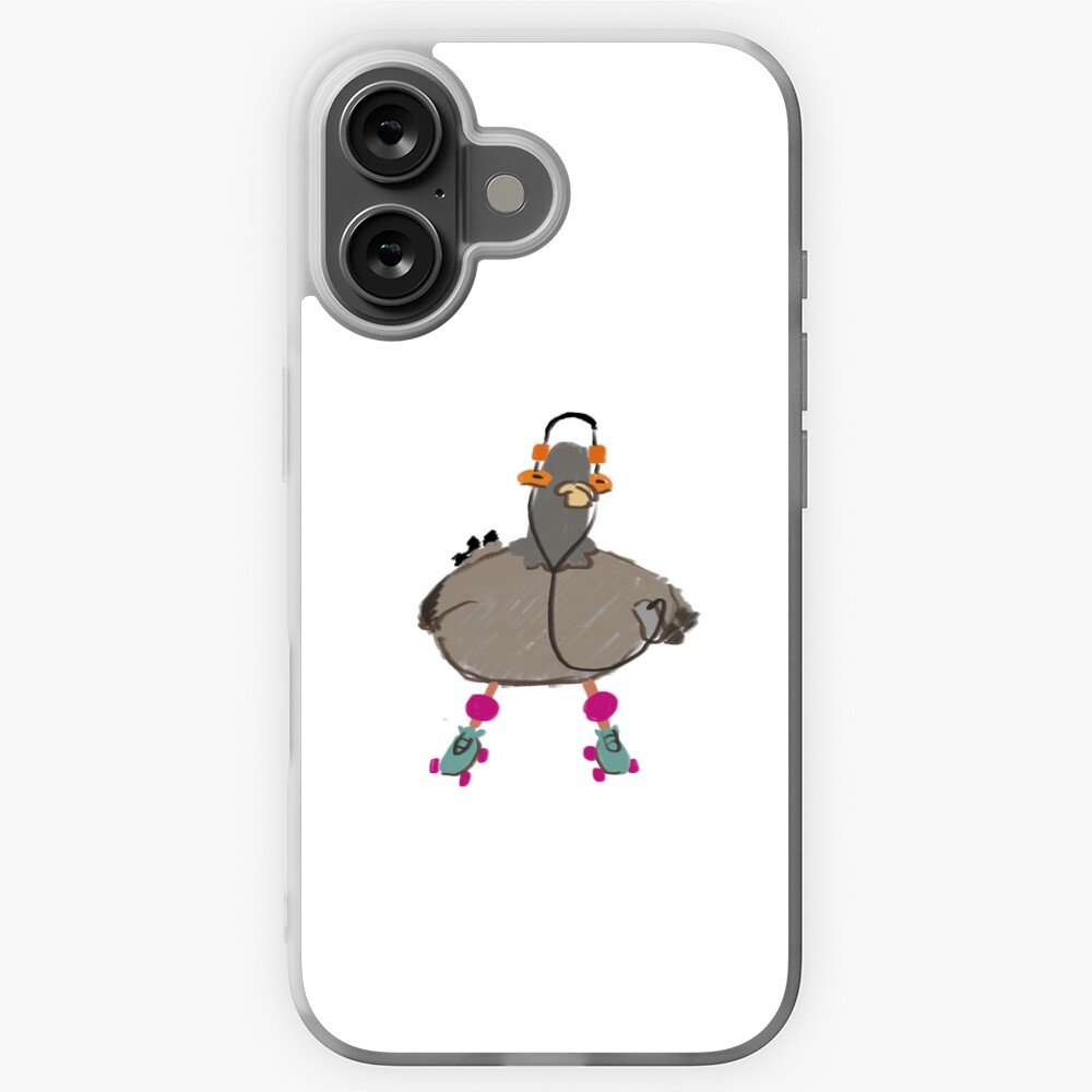 Item preview, iPhone Soft Case designed and sold by nervousbirdart.
