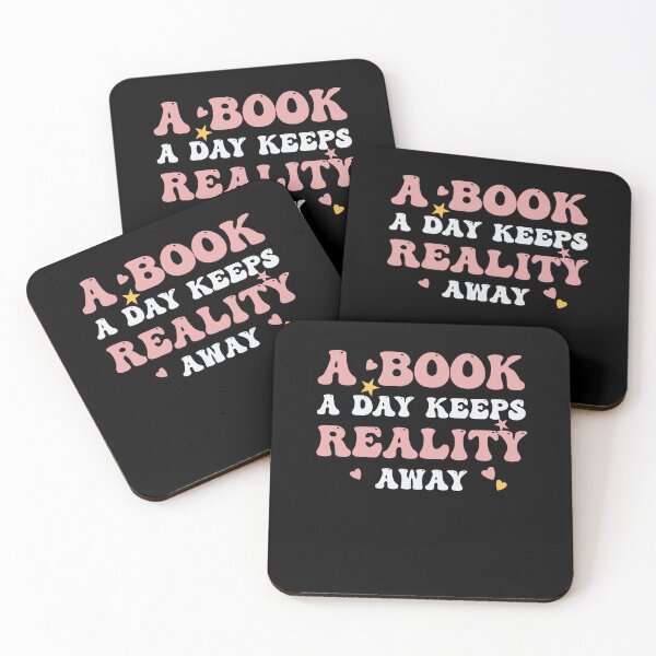 Item preview, A Book A Day Keeps Reality Away designed and sold by VinsendDraconi.