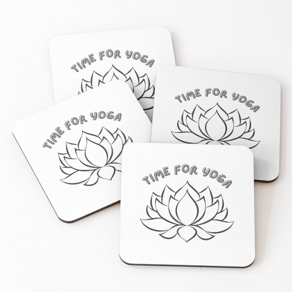 Item preview, Time for Yoga Illustrated Design #4 designed and sold by Artistic Designs ⭐⭐⭐⭐⭐.