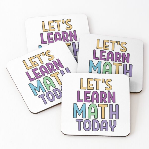Item preview, Lets learn Math today designed and sold by Think4Prints.