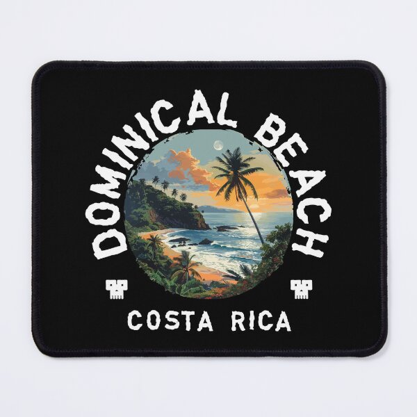 Item preview, Dominical Beach - Costa Rica (with White Lettering) designed and sold by VelvetRoom.