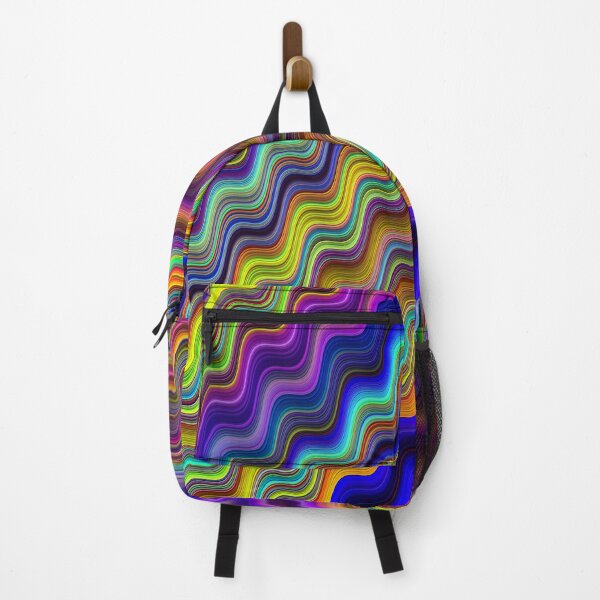 Item preview, 041724 Rainbow Fractal Waves Pattern designed and sold by Warren Paul Harris.