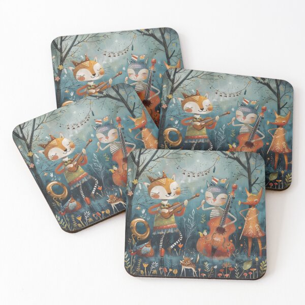 Item preview, The forest musicians / designed and sold by Yolanda Cañardo Galve.