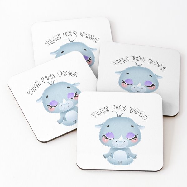 Item preview, Time for Yoga Illustrated Design #17 designed and sold by Artistic Designs ⭐⭐⭐⭐⭐.
