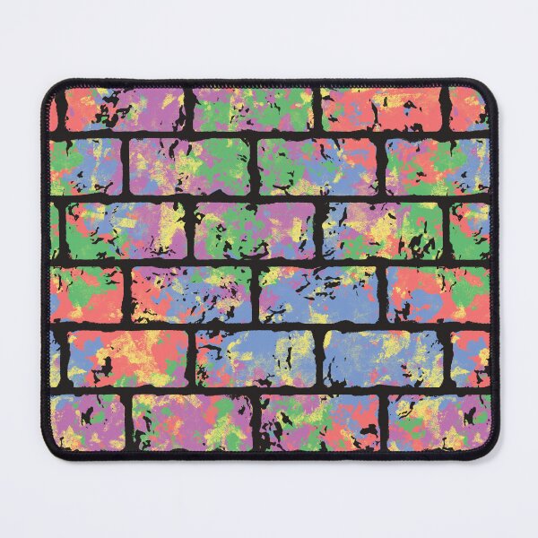 Item preview, Grunge Paint Splatter Brick Wall designed and sold by CreativeDraws42.